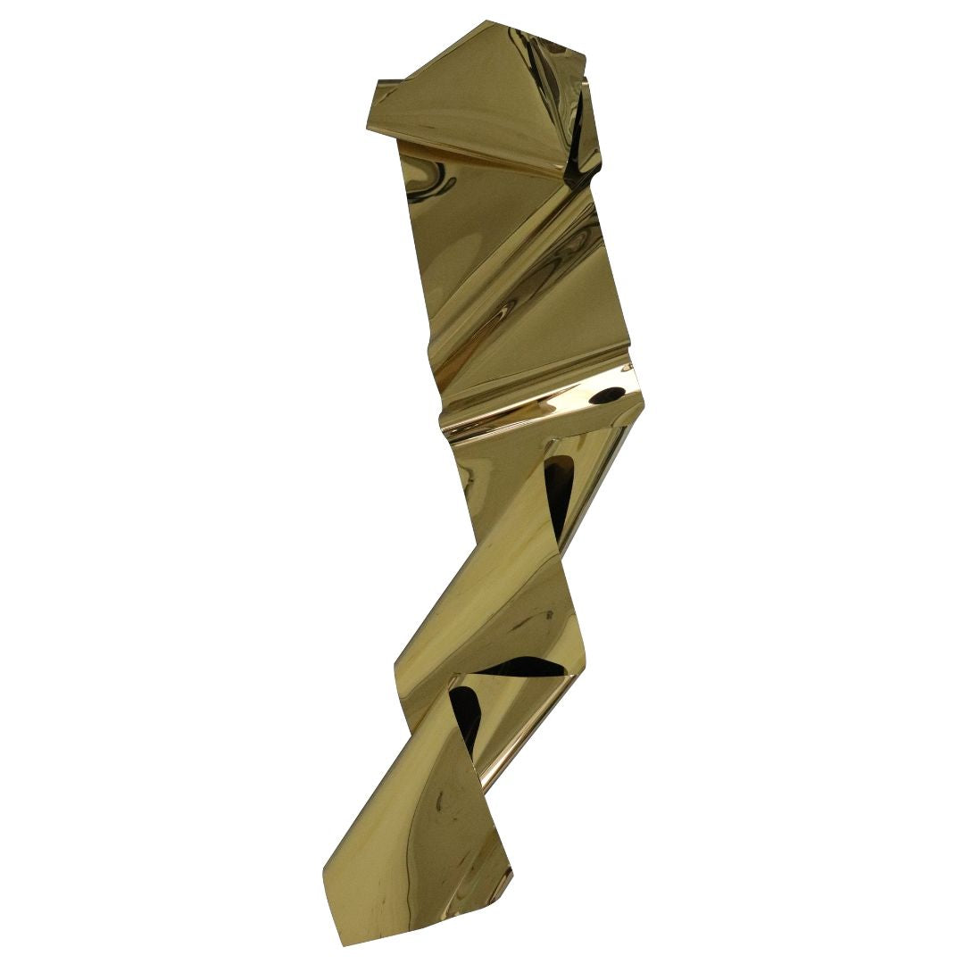 Hand Crafted Titanium Stainless Steel Artwork 20240010 - Artwork - ebarza Furniture UAE | Shop Modern Furniture in Abu Dhabi & Dubai - مفروشات ايبازرا في الامارات | تسوق اثاث عصري وديكورات مميزة في دبي وابوظبي