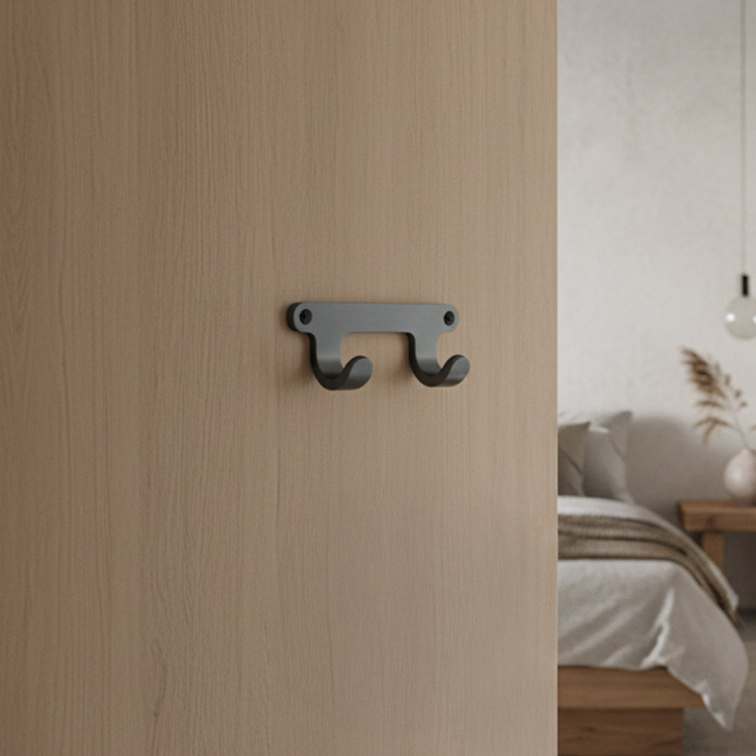 Double Hanger 7607-Double - Hangers - ebarza Furniture UAE | Shop Modern Furniture in Abu Dhabi & Dubai - مفروشات ايبازرا في الامارات | تسوق اثاث عصري وديكورات مميزة في دبي وابوظبي