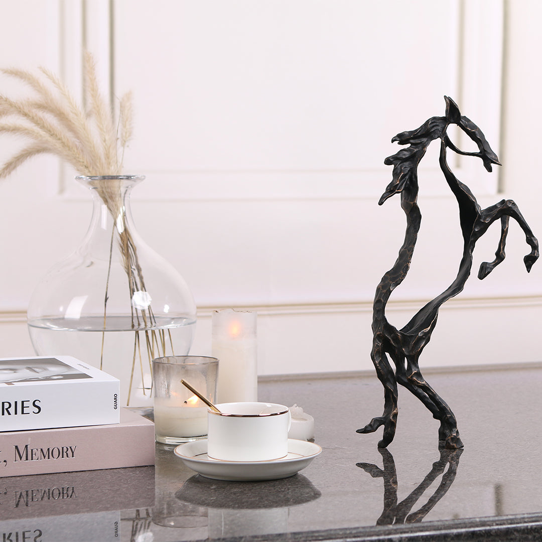 Hollow Horse KA3095 - Home Decor Figurines - ebarza Furniture UAE | Shop Modern Furniture in Abu Dhabi & Dubai - مفروشات ايبازرا في الامارات | تسوق اثاث عصري وديكورات مميزة في دبي وابوظبي
