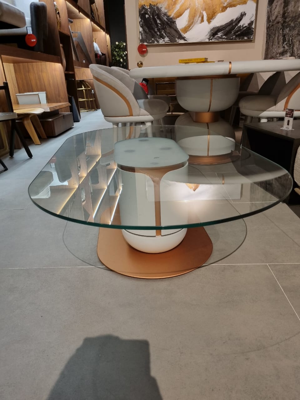 Display Item - TULIP COFFEE TABLE SHOTLP001-YAS - DISPLAY ITEM - ebarza Furniture UAE | Shop Modern Furniture in Abu Dhabi & Dubai - مفروشات ايبازرا في الامارات | تسوق اثاث عصري وديكورات مميزة في دبي وابوظبي