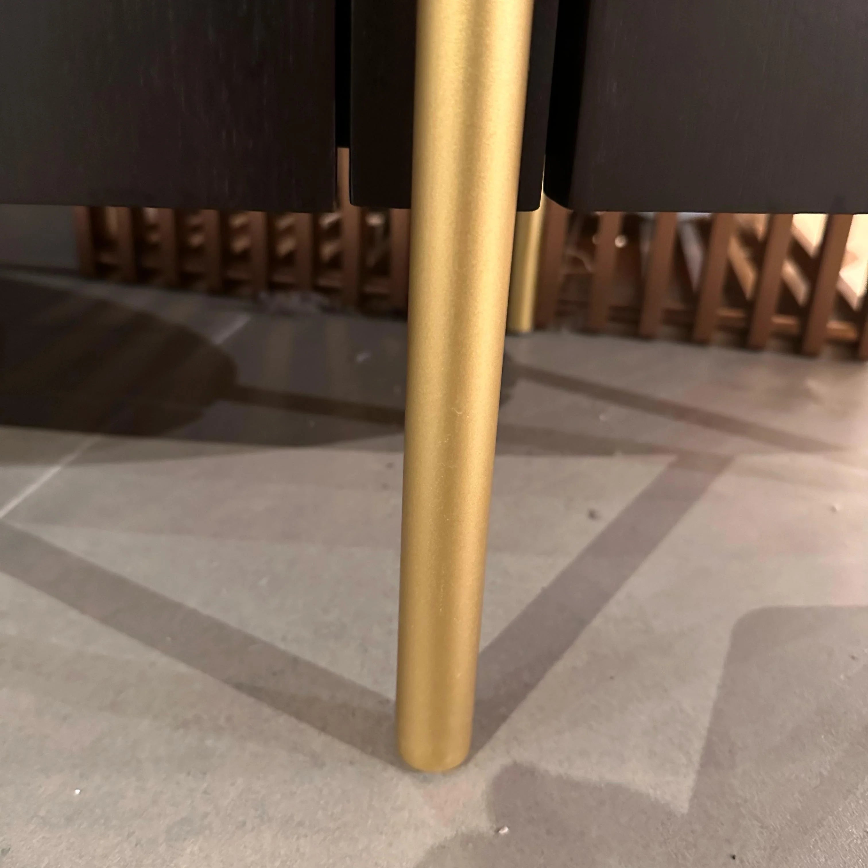 Display Item - VEGA CHEST OF DRAWERS Dresser 158cm SIFVEG001/ Gold Walnut-YAS - DISPLAY ITEM - ebarza Furniture UAE | Shop Modern Furniture in Abu Dhabi & Dubai - مفروشات ايبازرا في الامارات | تسوق اثاث عصري وديكورات مميزة في دبي وابوظبي
