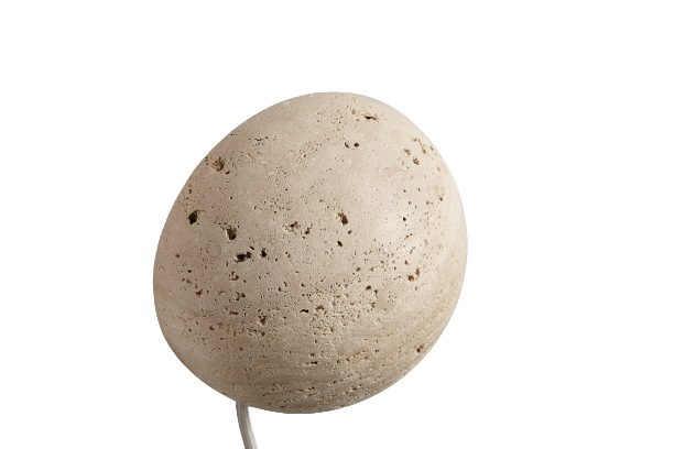 Beige natural Travertine marble Wall lamp 60109-W30 - Wall Lamps - ebarza Furniture UAE | Shop Modern Furniture in Abu Dhabi & Dubai - مفروشات ايبازرا في الامارات | تسوق اثاث عصري وديكورات مميزة في دبي وابوظبي