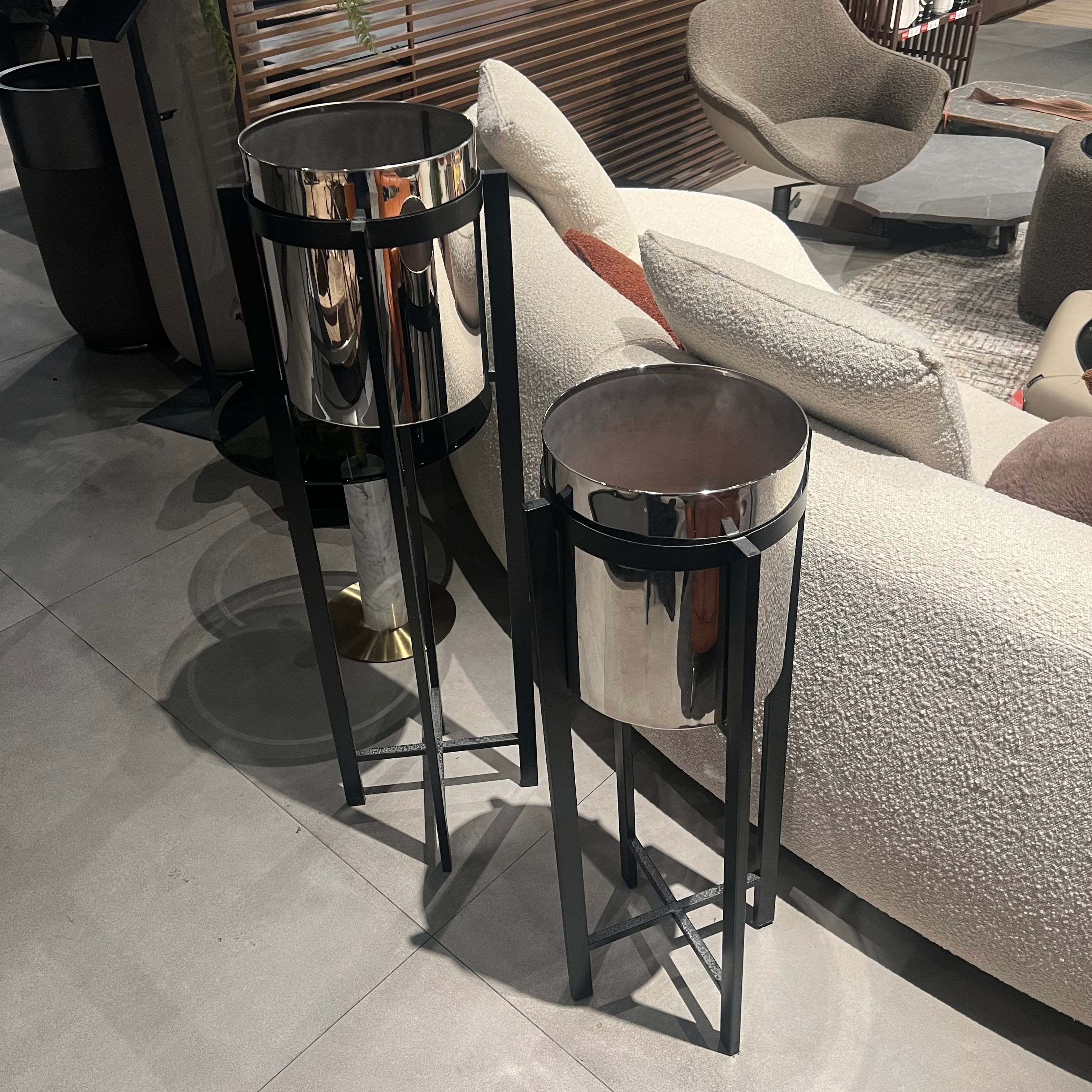 Display Item - Set Of 2 Planter/Flower Box Jks078-77 Tg-D14-1-Nakheel - DISPLAY ITEM - ebarza Furniture UAE | Shop Modern Furniture in Abu Dhabi & Dubai - مفروشات ايبازرا في الامارات | تسوق اثاث عصري وديكورات مميزة في دبي وابوظبي