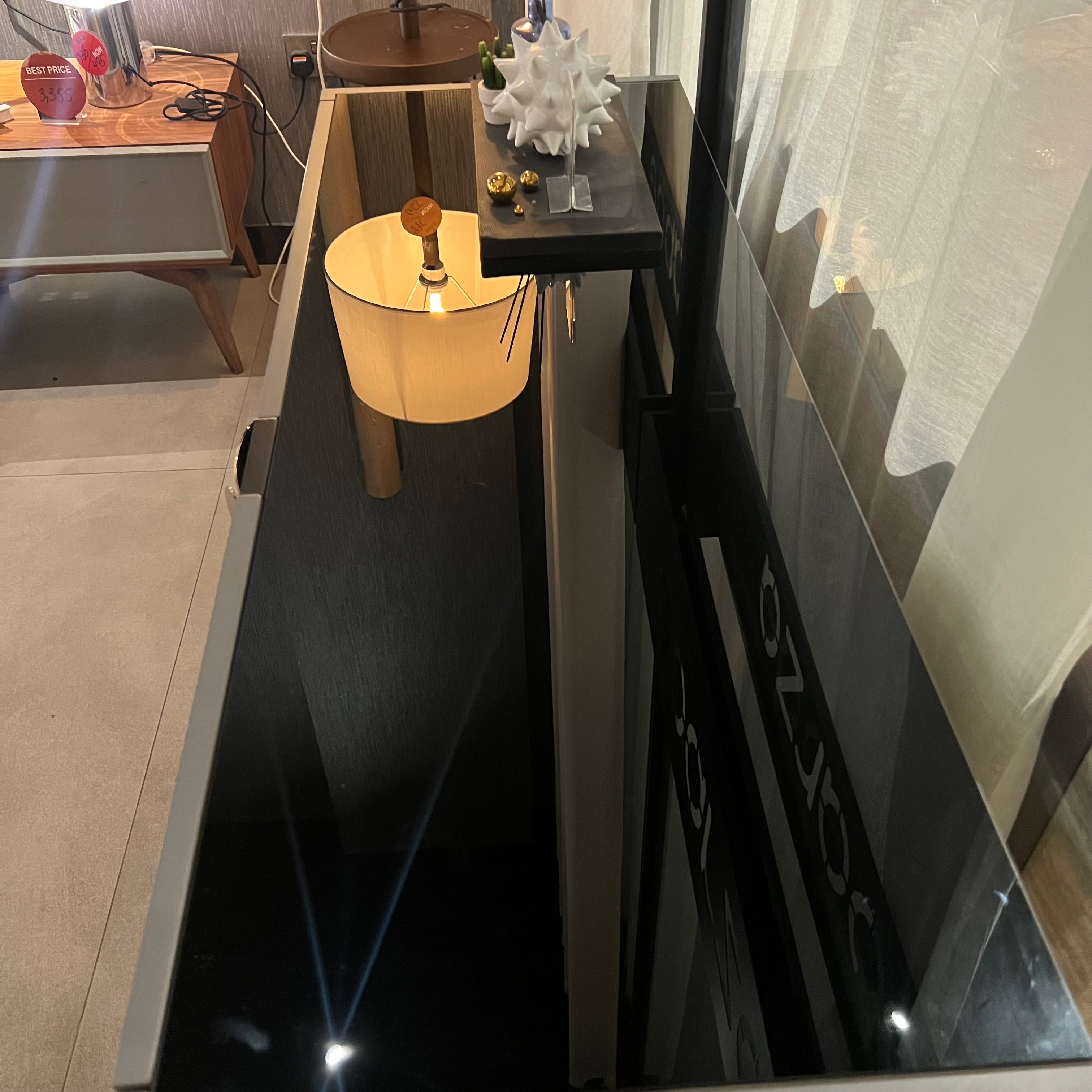 Display Item - Grey Dresser And Mirror Diva022-Dresser Nakheel - DISPLAY ITEM - ebarza Furniture UAE | Shop Modern Furniture in Abu Dhabi & Dubai - مفروشات ايبازرا في الامارات | تسوق اثاث عصري وديكورات مميزة في دبي وابوظبي