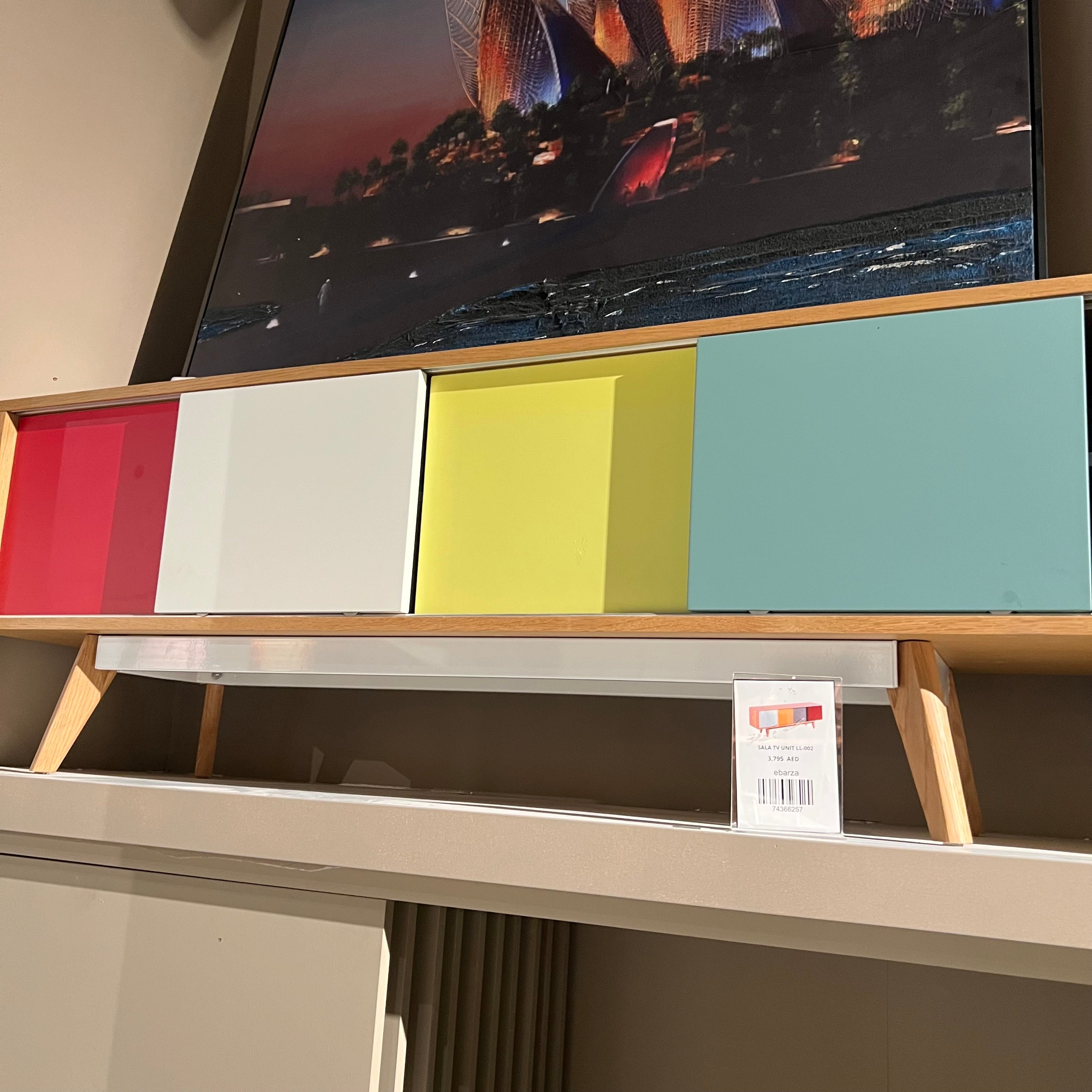 Display Item - Sala Tv Unit   Ll-002 Nakheel -  DISPLAY ITEM - ebarza Furniture UAE | Shop Modern Furniture in Abu Dhabi & Dubai - مفروشات ايبازرا في الامارات | تسوق اثاث عصري وديكورات مميزة في دبي وابوظبي