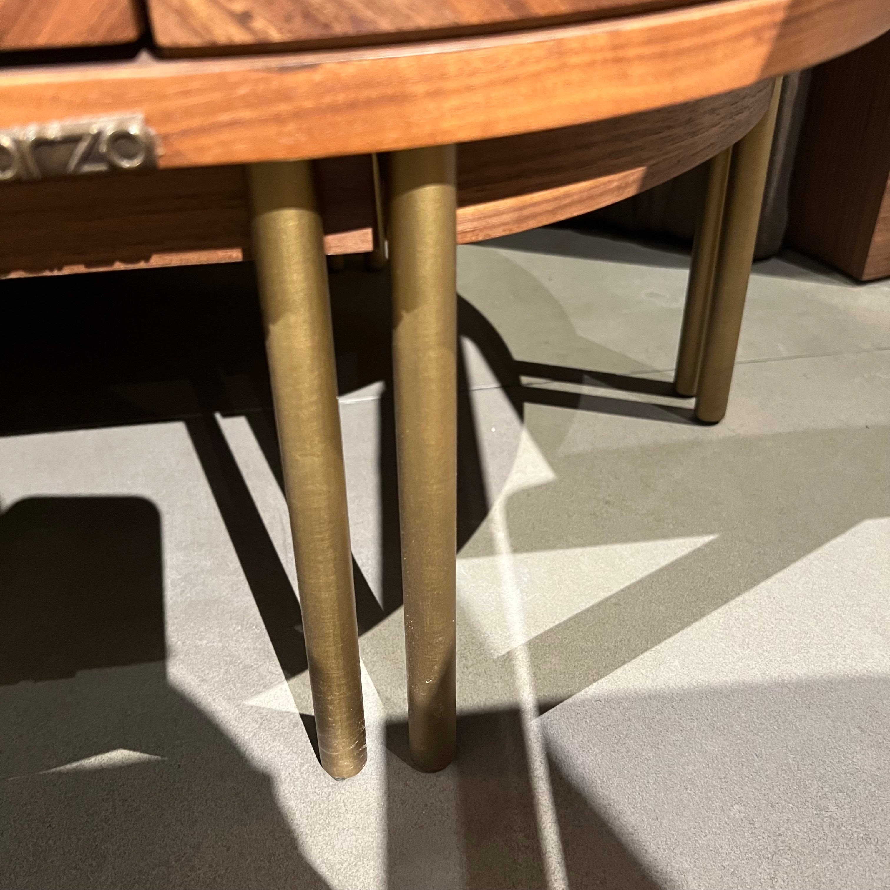 Display Item - 2X Eva Natural Marble Bedside Tables Eva-Side Nakheel - DISPLAY ITEM - ebarza Furniture UAE | Shop Modern Furniture in Abu Dhabi & Dubai - مفروشات ايبازرا في الامارات | تسوق اثاث عصري وديكورات مميزة في دبي وابوظبي