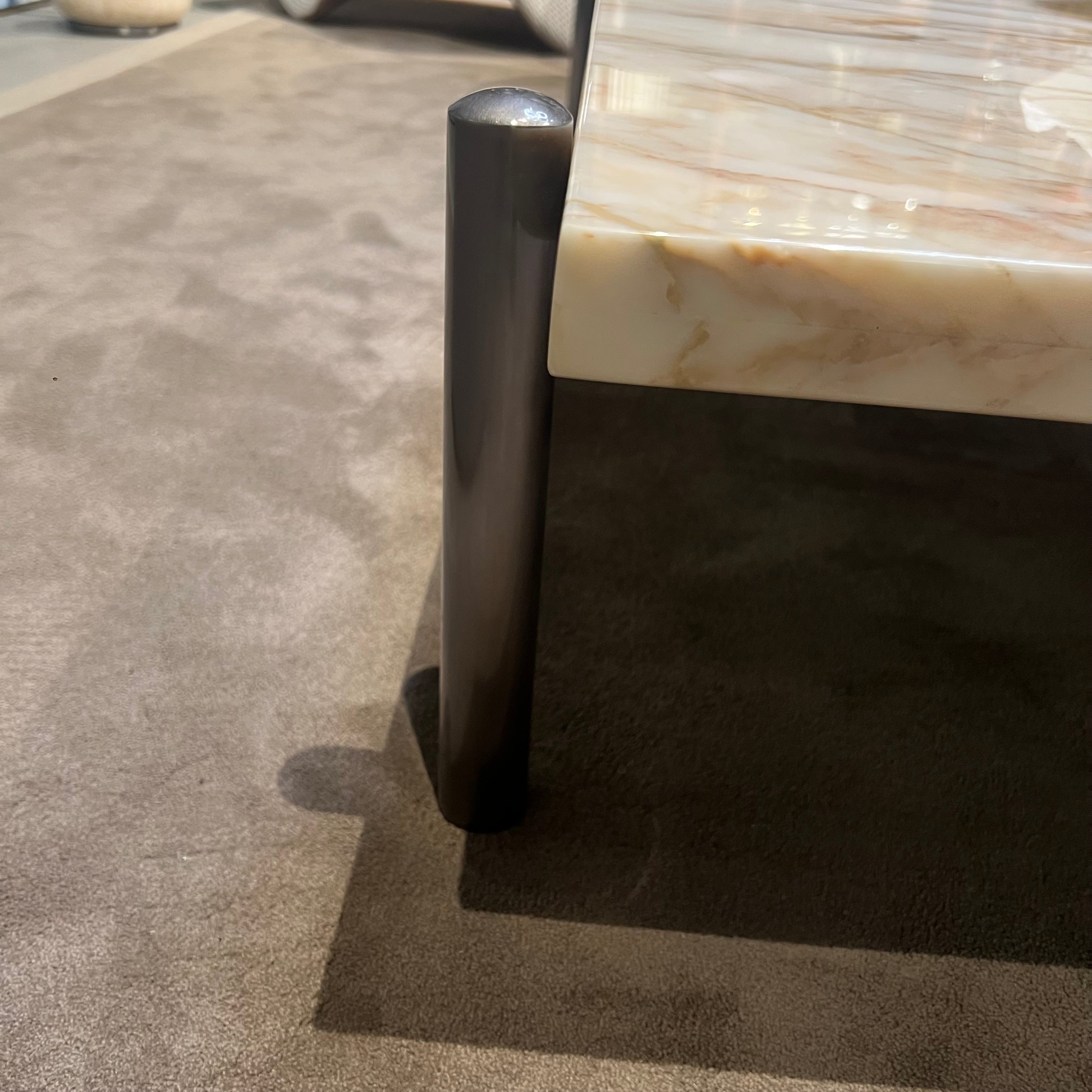 Display Item - Lauren coffee Table Black Gold IFJ-F370 Nakheel - DISPLAY ITEM - ebarza Furniture UAE | Shop Modern Furniture in Abu Dhabi & Dubai - مفروشات ايبازرا في الامارات | تسوق اثاث عصري وديكورات مميزة في دبي وابوظبي