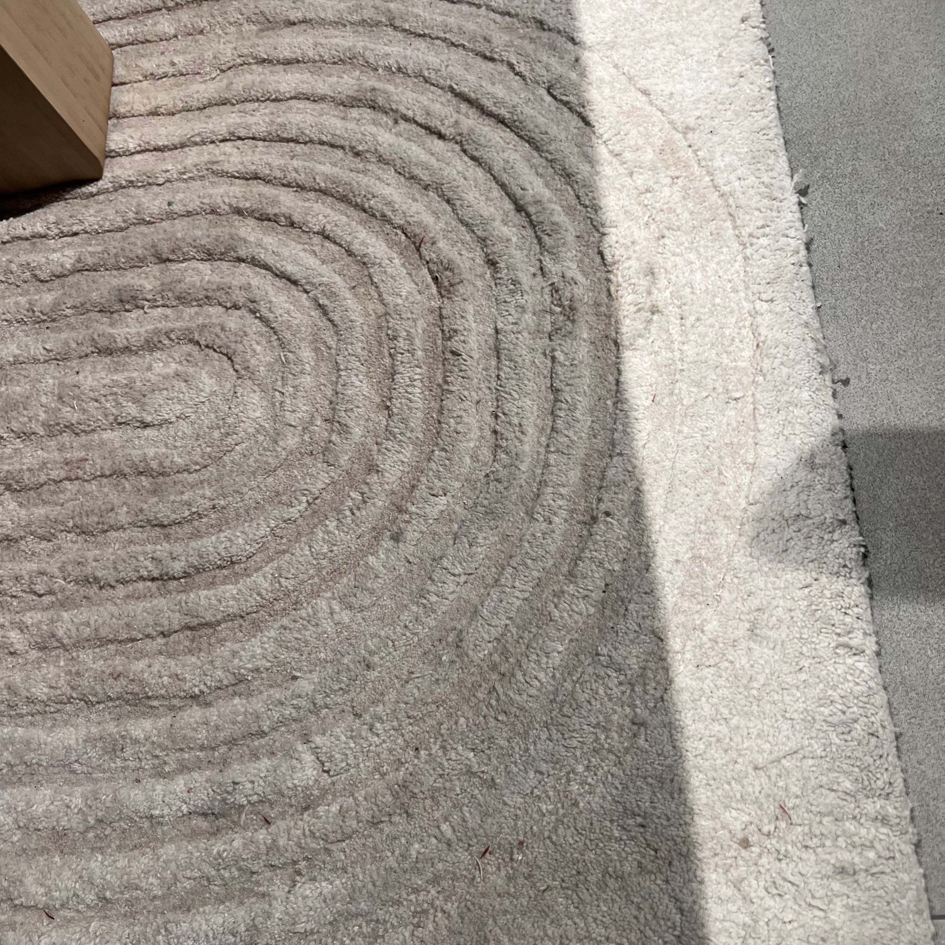 Display Item - 230X160 Cm Eclipsed Pearls WOOL BEIGE Rug JH-22749 Nakheel - DISPLAY ITEM - ebarza Furniture UAE | Shop Modern Furniture in Abu Dhabi & Dubai - مفروشات ايبازرا في الامارات | تسوق اثاث عصري وديكورات مميزة في دبي وابوظبي