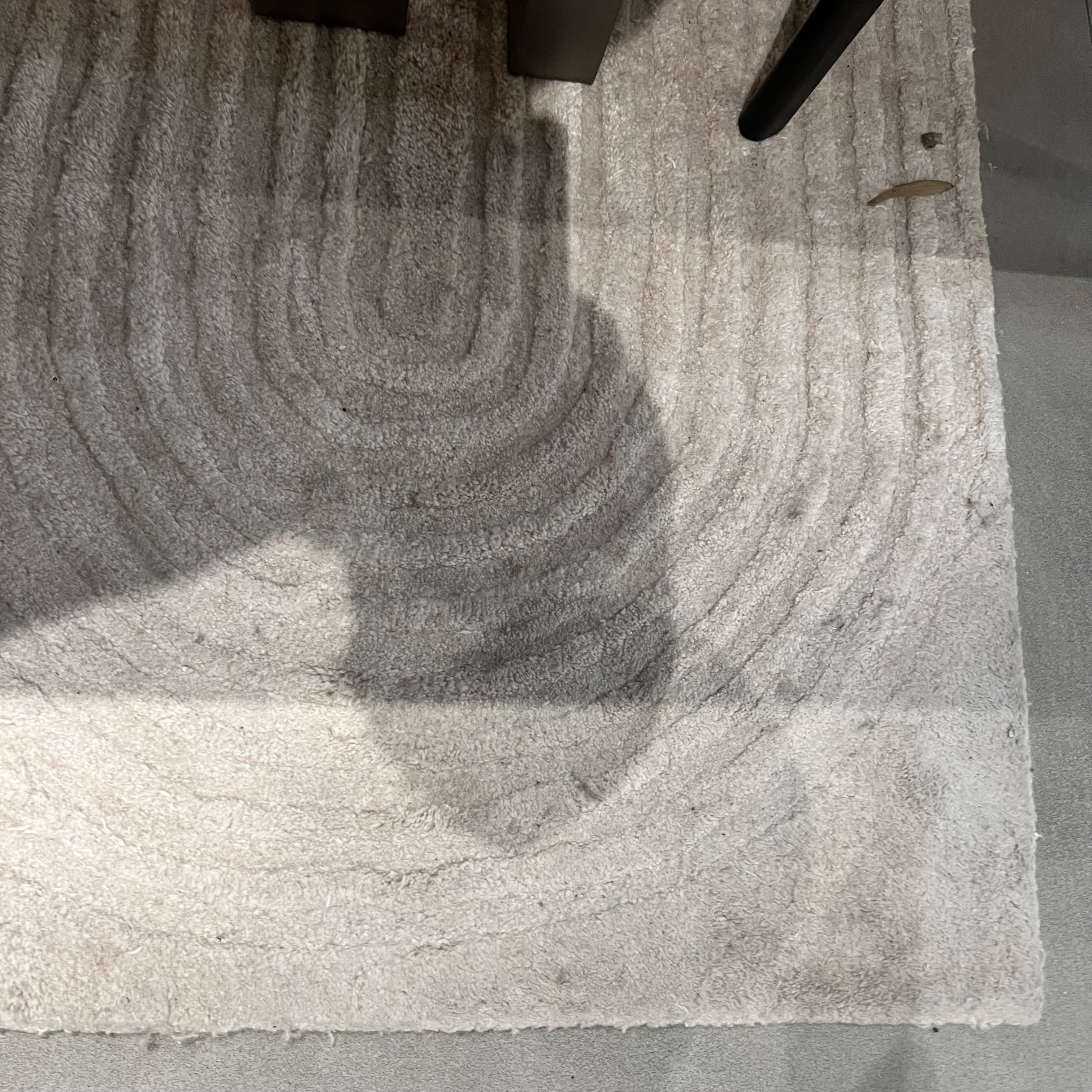 Display Item - 230X160 Cm Eclipsed Pearls WOOL BEIGE Rug JH-22749 Nakheel - DISPLAY ITEM - ebarza Furniture UAE | Shop Modern Furniture in Abu Dhabi & Dubai - مفروشات ايبازرا في الامارات | تسوق اثاث عصري وديكورات مميزة في دبي وابوظبي