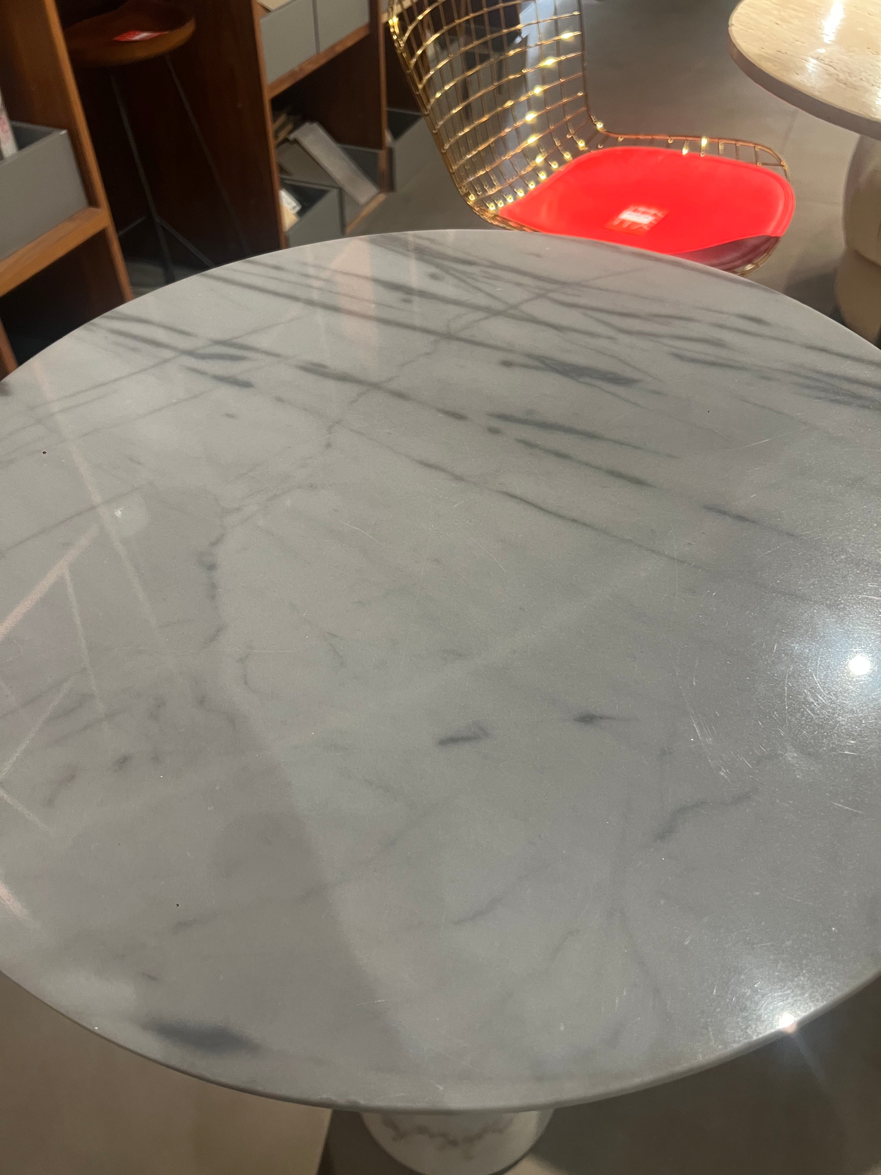 Display Item - Madrid Natural Marble Bar Table St8644-60B-We Nakheel - DISPLAY ITEM - ebarza Furniture UAE | Shop Modern Furniture in Abu Dhabi & Dubai - مفروشات ايبازرا في الامارات | تسوق اثاث عصري وديكورات مميزة في دبي وابوظبي