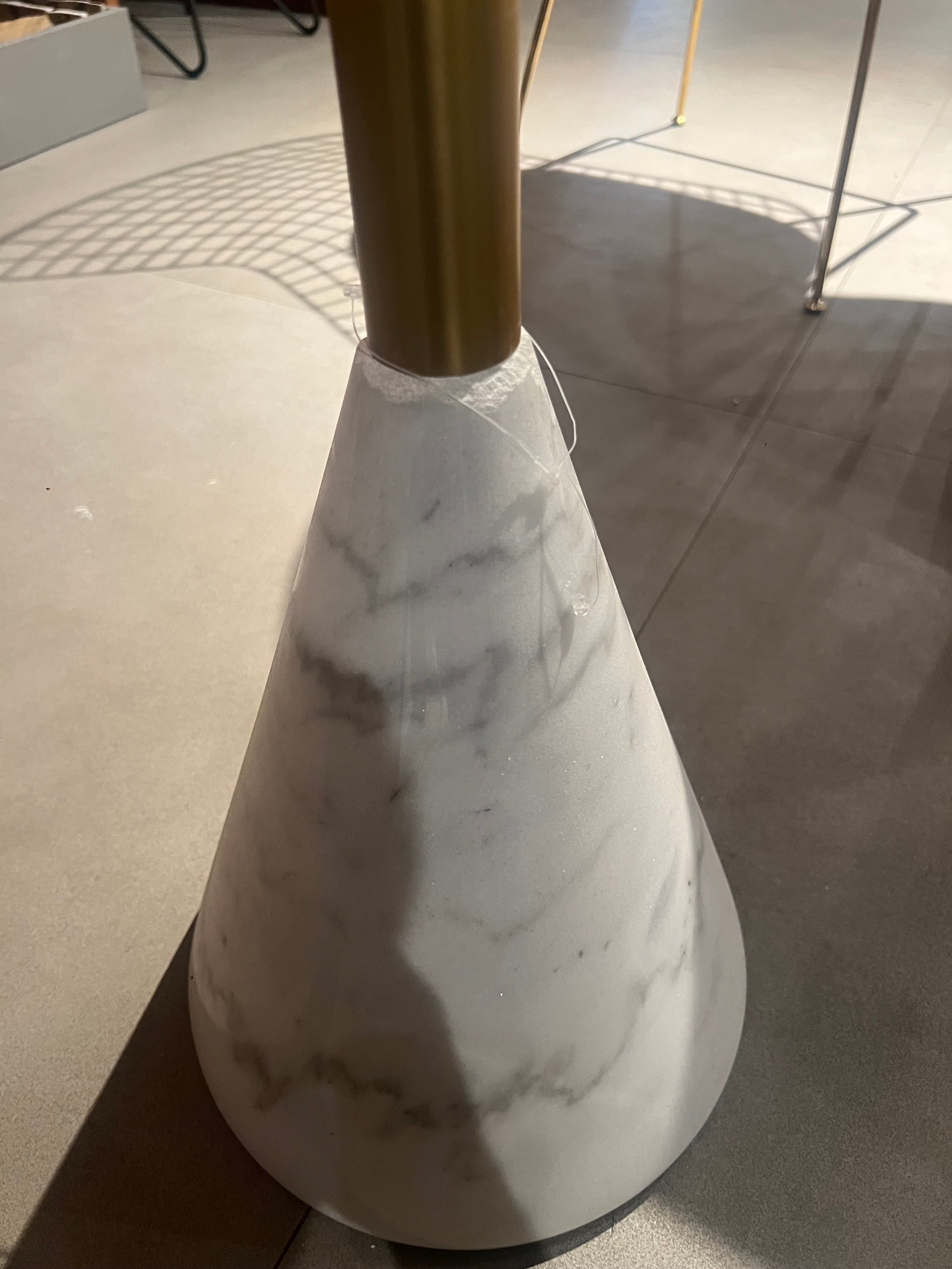 Display Item - Madrid Natural Marble Bar Table St8644-60B-We Nakheel - DISPLAY ITEM - ebarza Furniture UAE | Shop Modern Furniture in Abu Dhabi & Dubai - مفروشات ايبازرا في الامارات | تسوق اثاث عصري وديكورات مميزة في دبي وابوظبي