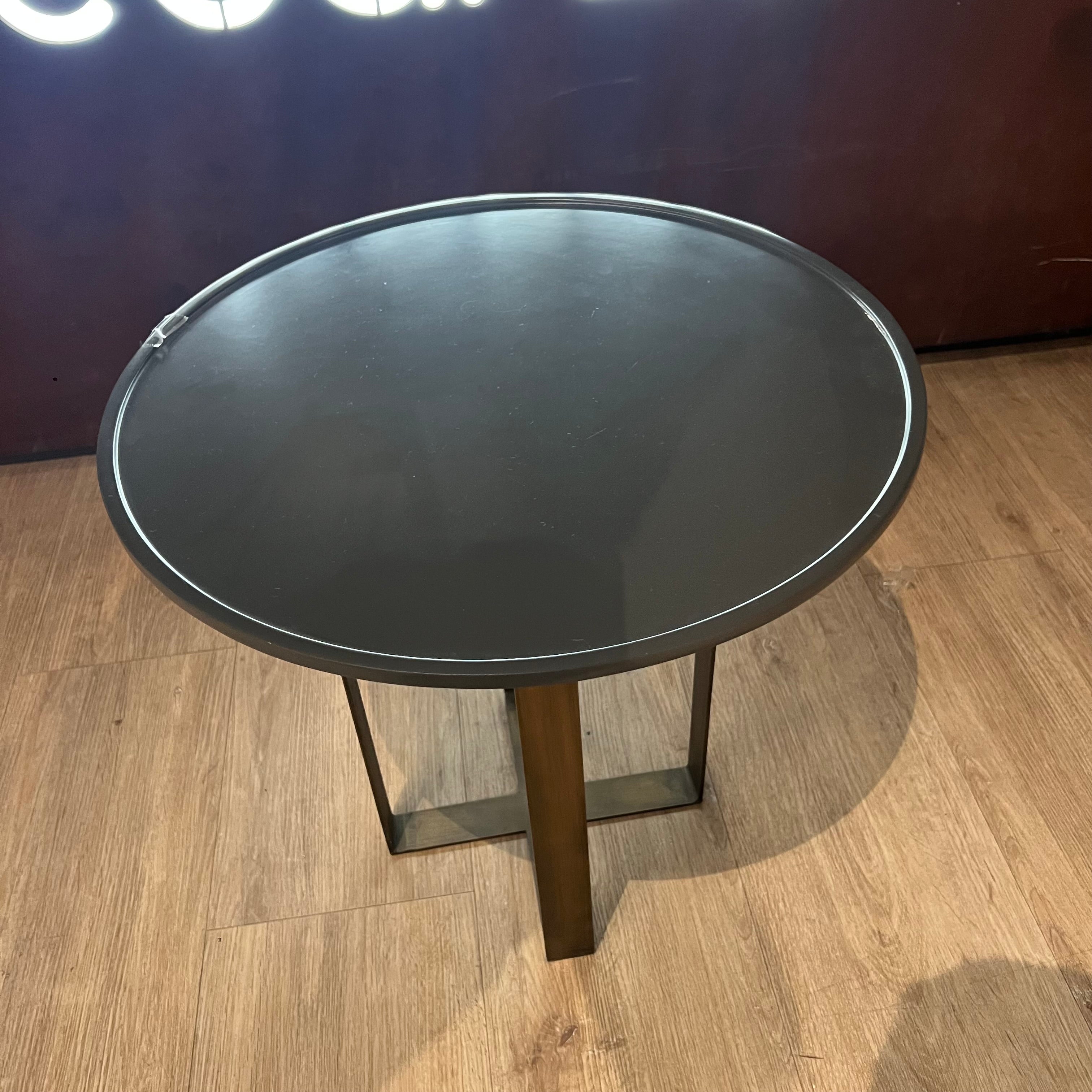 Display Item - Pietra Kristal Round Side Table Krstl-St Nakheel - DISPLAY ITEM - ebarza Furniture UAE | Shop Modern Furniture in Abu Dhabi & Dubai - مفروشات ايبازرا في الامارات | تسوق اثاث عصري وديكورات مميزة في دبي وابوظبي
