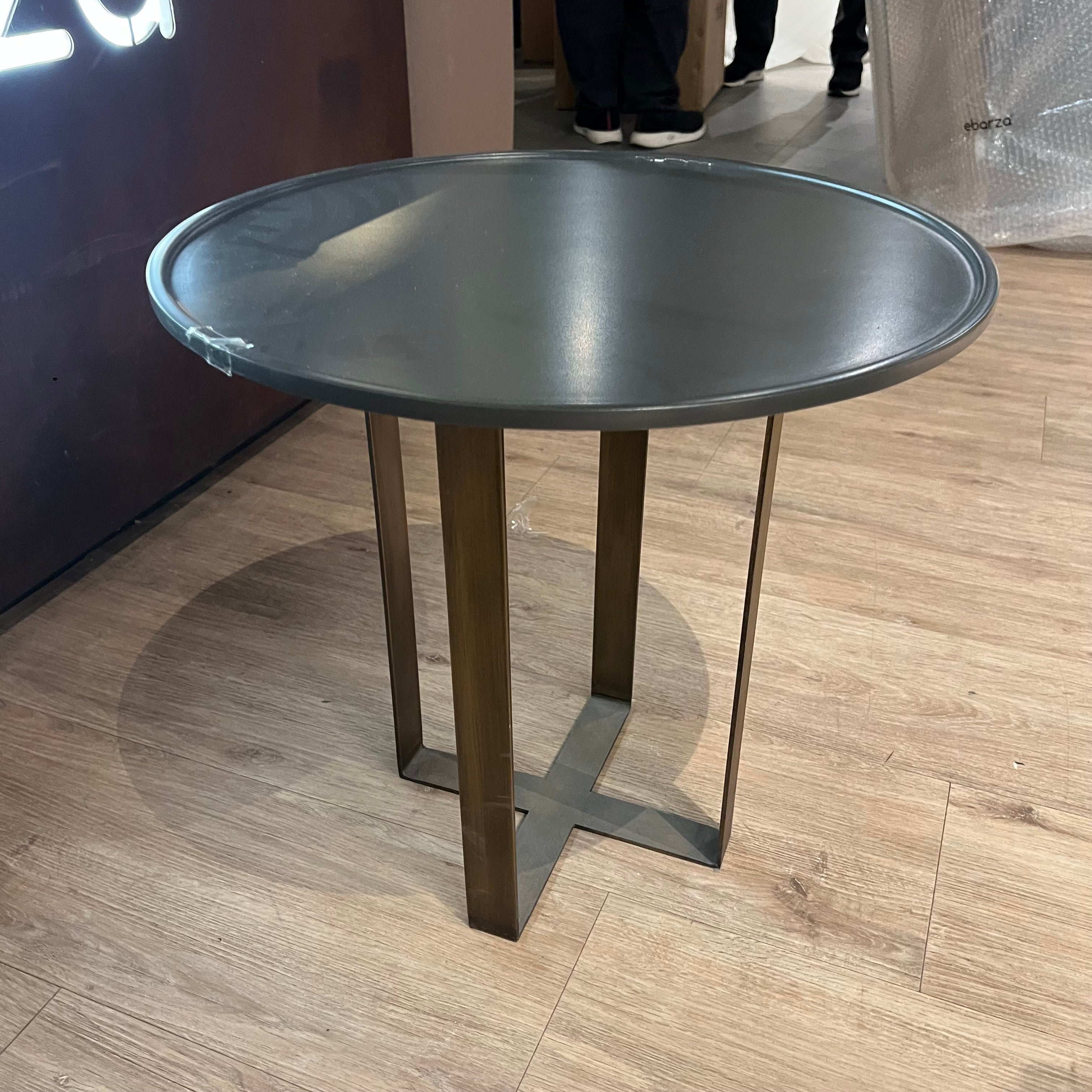 Display Item - Pietra Kristal Round Side Table Krstl-St Nakheel - DISPLAY ITEM - ebarza Furniture UAE | Shop Modern Furniture in Abu Dhabi & Dubai - مفروشات ايبازرا في الامارات | تسوق اثاث عصري وديكورات مميزة في دبي وابوظبي