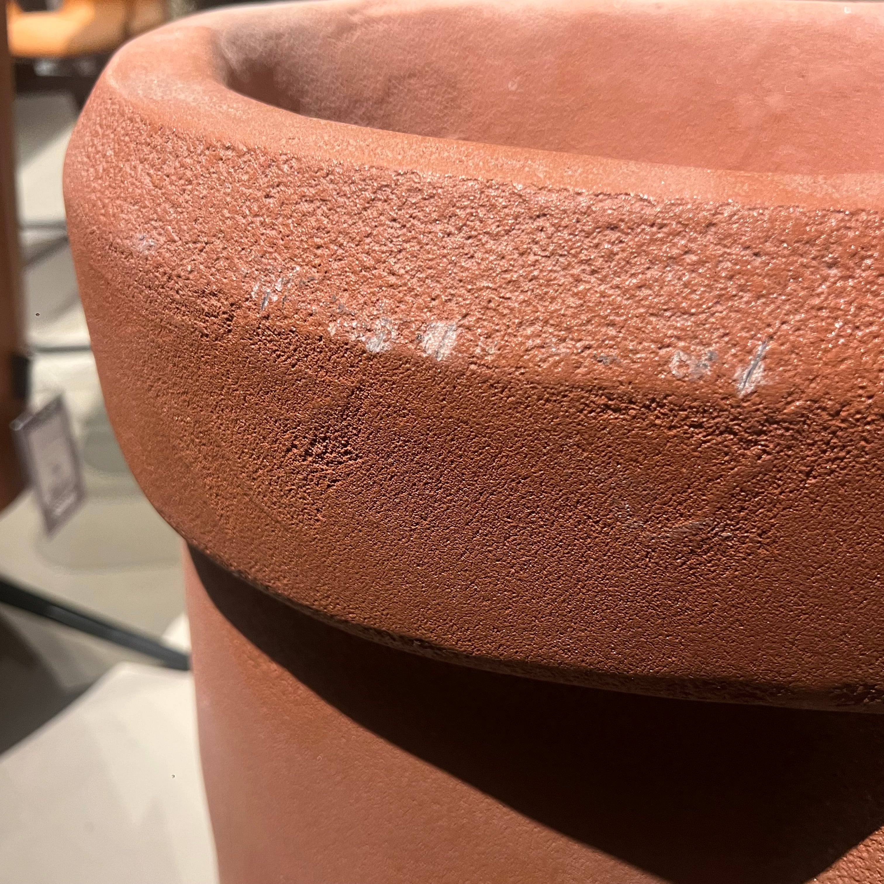 Display Item - Indoor/Outdoor Clay Planter Box XK-6048C-Clay Nakheel - DISPLAY ITEM - ebarza Furniture UAE | Shop Modern Furniture in Abu Dhabi & Dubai - مفروشات ايبازرا في الامارات | تسوق اثاث عصري وديكورات مميزة في دبي وابوظبي