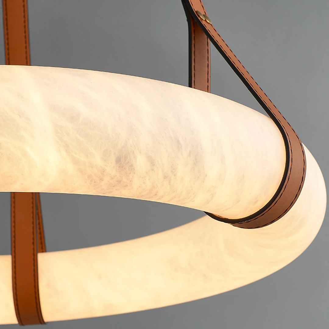 Imitation Marble Pendant Light HTD-2025002 - Pendant Lamps - ebarza Furniture UAE | Shop Modern Furniture in Abu Dhabi & Dubai - مفروشات ايبازرا في الامارات | تسوق اثاث عصري وديكورات مميزة في دبي وابوظبي