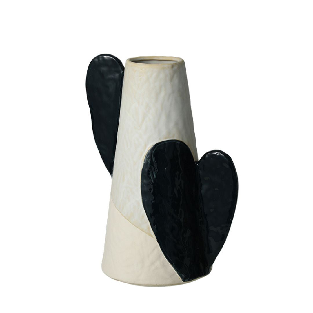Impression Hand-Painted Ceramic Vase FD-D25057 - Vases - ebarza Furniture UAE | Shop Modern Furniture in Abu Dhabi & Dubai - مفروشات ايبازرا في الامارات | تسوق اثاث عصري وديكورات مميزة في دبي وابوظبي