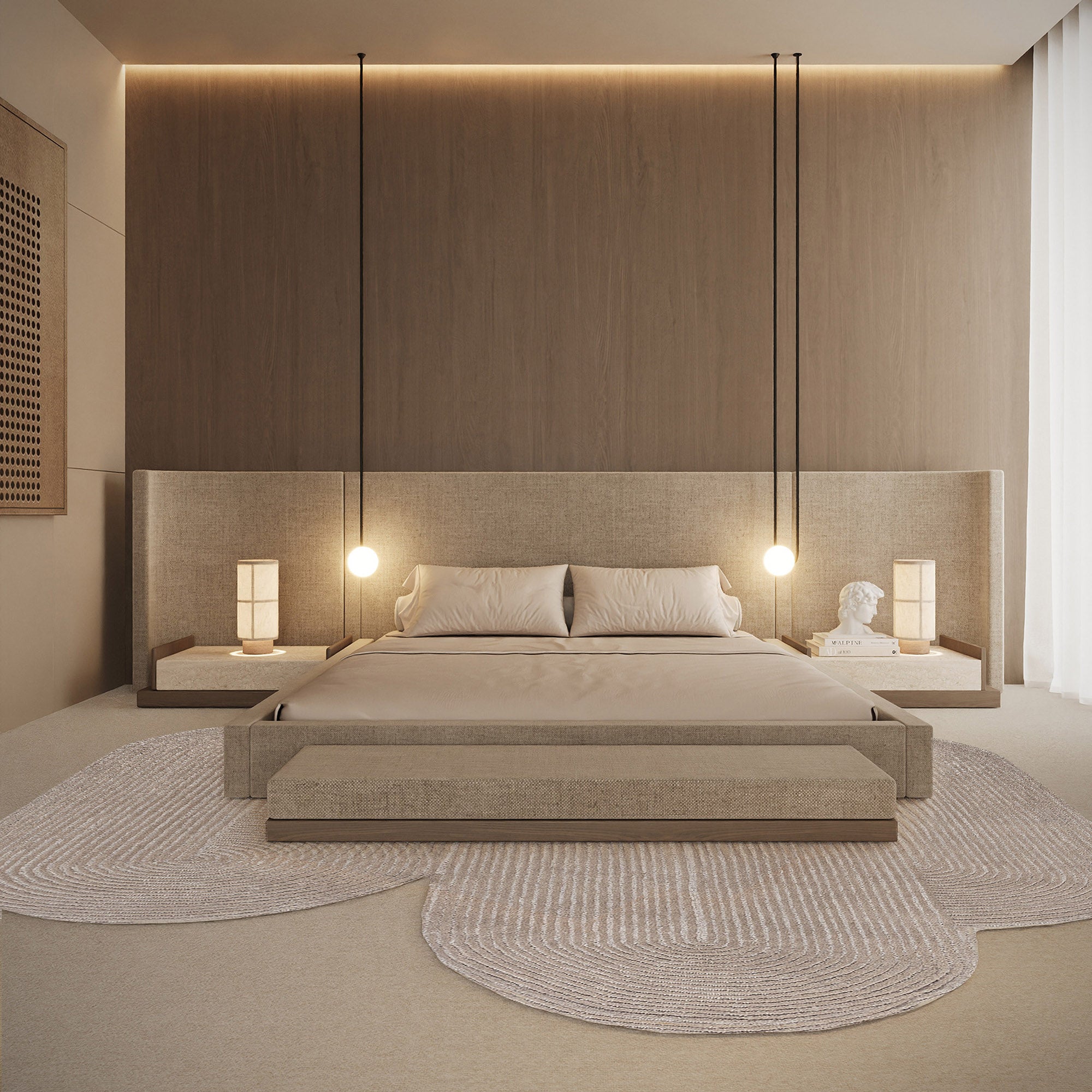 230X160 Cm WOOL Brown Rug JH-23544-Brown - Rugs - ebarza Furniture UAE | Shop Modern Furniture in Abu Dhabi & Dubai - مفروشات ايبازرا في الامارات | تسوق اثاث عصري وديكورات مميزة في دبي وابوظبي