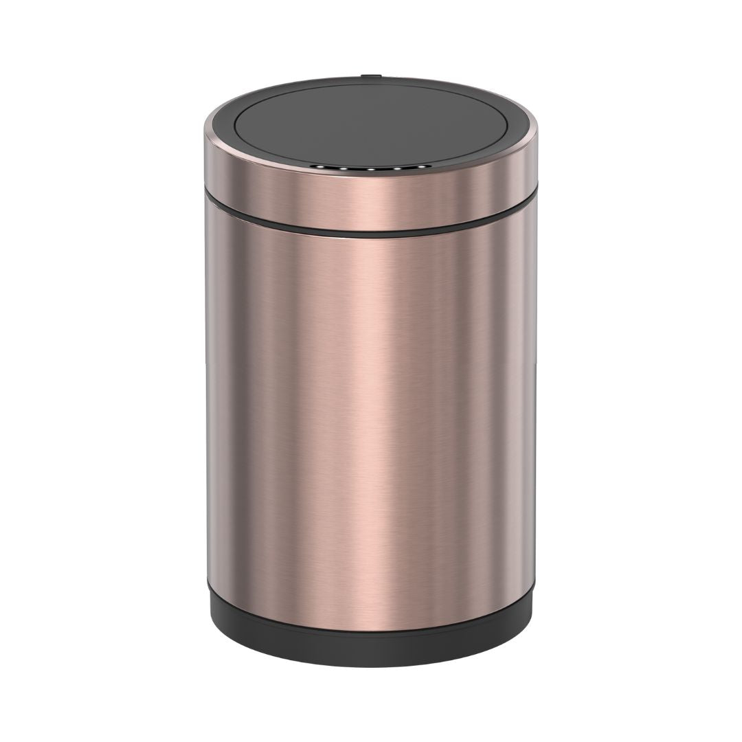 Sensor Red Copper Bin JH-8822-CPR - Bathroom Accessories - ebarza Furniture UAE | Shop Modern Furniture in Abu Dhabi & Dubai - مفروشات ايبازرا في الامارات | تسوق اثاث عصري وديكورات مميزة في دبي وابوظبي