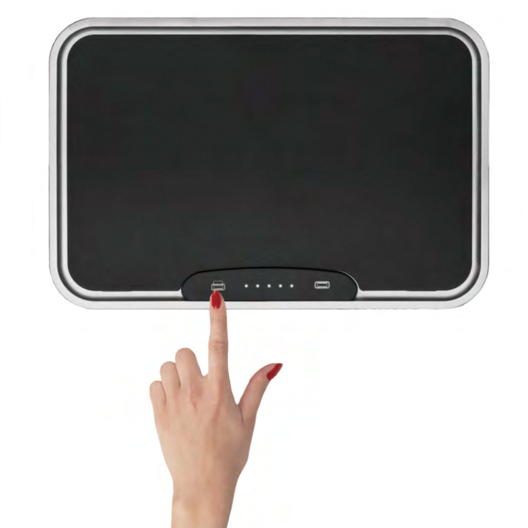 Sensor TG-Titanium Gray Bin JH-8828 - Bathroom Accessories - ebarza Furniture UAE | Shop Modern Furniture in Abu Dhabi & Dubai - مفروشات ايبازرا في الامارات | تسوق اثاث عصري وديكورات مميزة في دبي وابوظبي