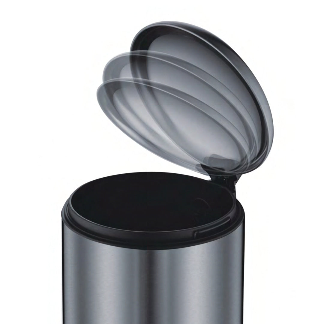 Light gray Pedal bin JH-8853-GRY - Bathroom Accessories - ebarza Furniture UAE | Shop Modern Furniture in Abu Dhabi & Dubai - مفروشات ايبازرا في الامارات | تسوق اثاث عصري وديكورات مميزة في دبي وابوظبي