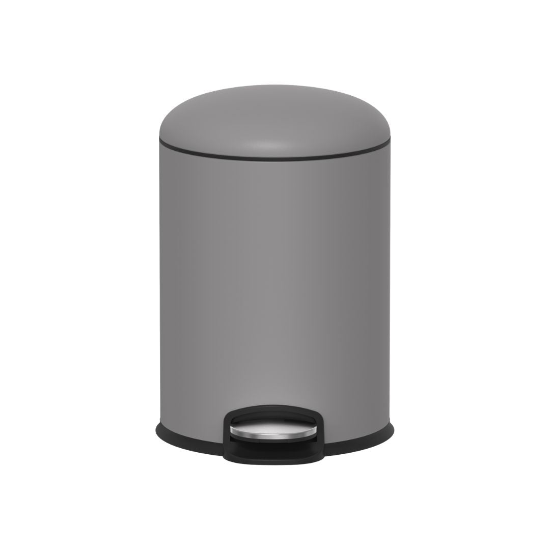 Light gray Pedal bin JH-8853-GRY - Bathroom Accessories - ebarza Furniture UAE | Shop Modern Furniture in Abu Dhabi & Dubai - مفروشات ايبازرا في الامارات | تسوق اثاث عصري وديكورات مميزة في دبي وابوظبي