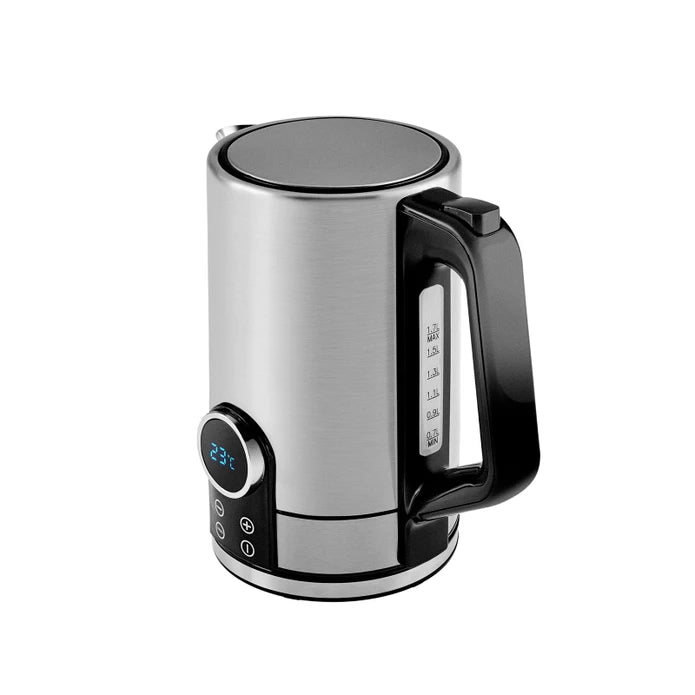 Karaca Circle Inox Kettle 153.03.08.5032 - Kitchen Appliances - ebarza Furniture UAE | Shop Modern Furniture in Abu Dhabi & Dubai - مفروشات ايبازرا في الامارات | تسوق اثاث عصري وديكورات مميزة في دبي وابوظبي