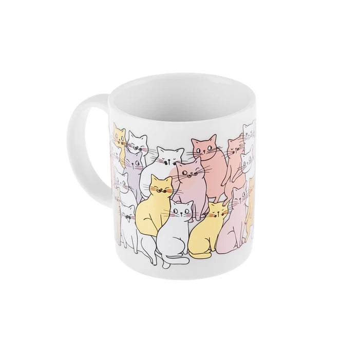 Karaca Gato Mug 360 ml 153.09.01.0202 -  Mugs - ebarza Furniture UAE | Shop Modern Furniture in Abu Dhabi & Dubai - مفروشات ايبازرا في الامارات | تسوق اثاث عصري وديكورات مميزة في دبي وابوظبي