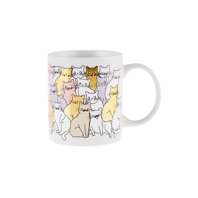 Karaca Gato Mug 360 ml 153.09.01.0202 -  Mugs - ebarza Furniture UAE | Shop Modern Furniture in Abu Dhabi & Dubai - مفروشات ايبازرا في الامارات | تسوق اثاث عصري وديكورات مميزة في دبي وابوظبي