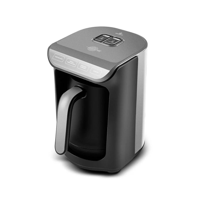 Karaca Hatır Turkish Coffee in the Grill and Turkish Coffee Machine Anthracite 5 Cup Capacity with Lots of Foam 153.09.01.1283 - Kitchen Appliances - ebarza Furniture UAE | Shop Modern Furniture in Abu Dhabi & Dubai - مفروشات ايبازرا في الامارات | تسوق اثاث عصري وديكورات مميزة في دبي وابوظبي