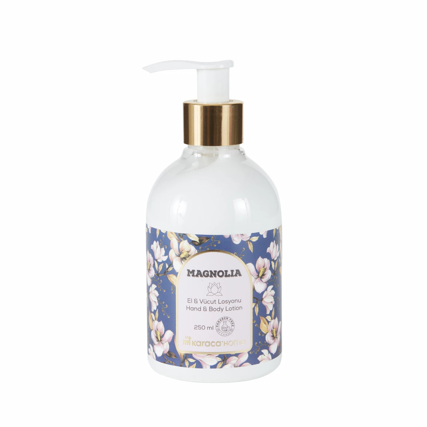 Karaca Home Cicek Magnolia Hand and Body Lotion 250 ml 300.22.02.0914 - Body Lotion - ebarza Furniture UAE | Shop Modern Furniture in Abu Dhabi & Dubai - مفروشات ايبازرا في الامارات | تسوق اثاث عصري وديكورات مميزة في دبي وابوظبي