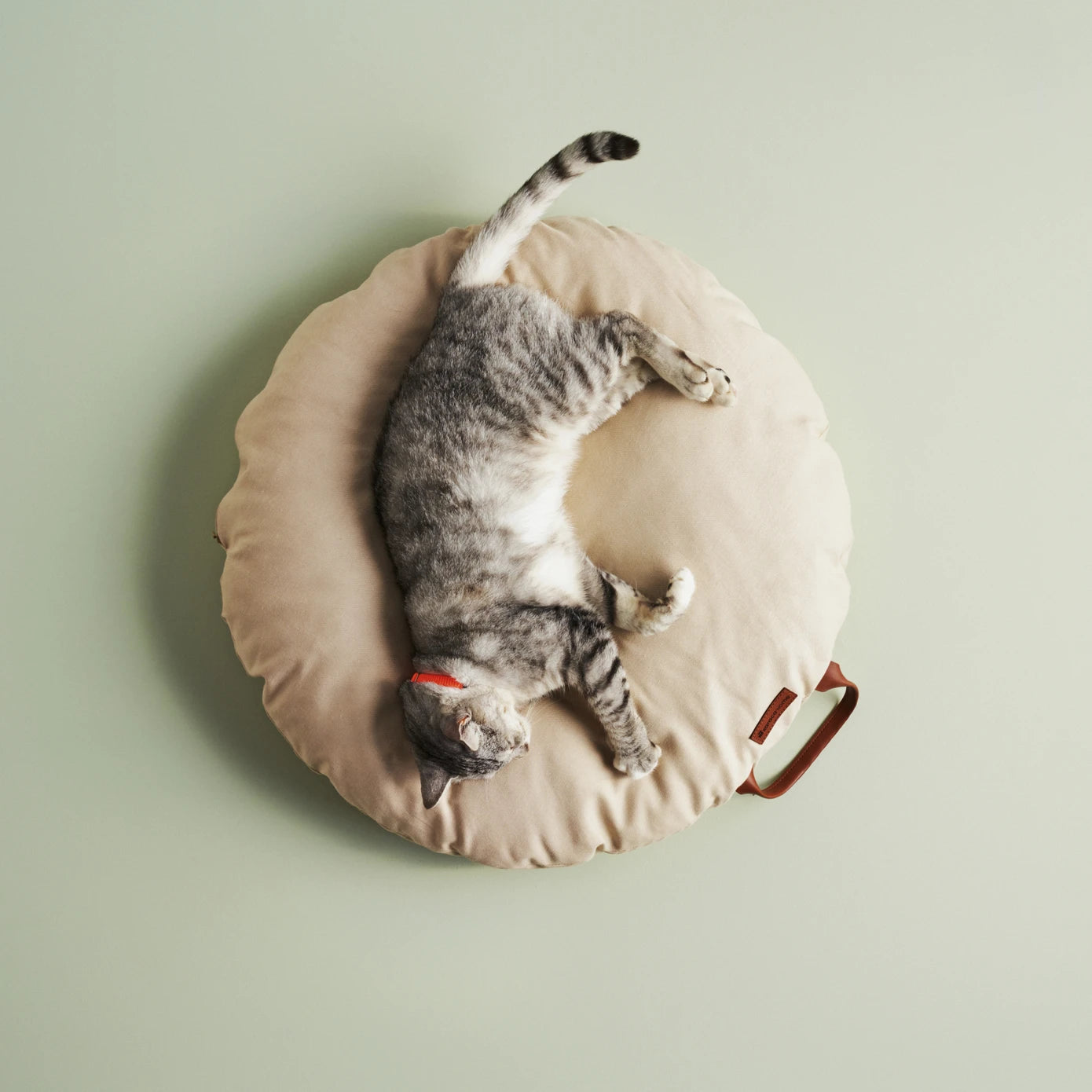 Karaca Home Marley Beige Round Cushion 200.22.11.0136 - Cushions - ebarza Furniture UAE | Shop Modern Furniture in Abu Dhabi & Dubai - مفروشات ايبازرا في الامارات | تسوق اثاث عصري وديكورات مميزة في دبي وابوظبي