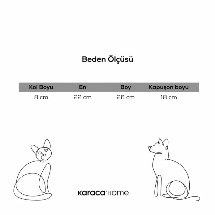 Karaca Home X Paw Oliver Pet Bathrobe Beige 200.22.11.0143 - Bathrobe Sets - ebarza Furniture UAE | Shop Modern Furniture in Abu Dhabi & Dubai - مفروشات ايبازرا في الامارات | تسوق اثاث عصري وديكورات مميزة في دبي وابوظبي