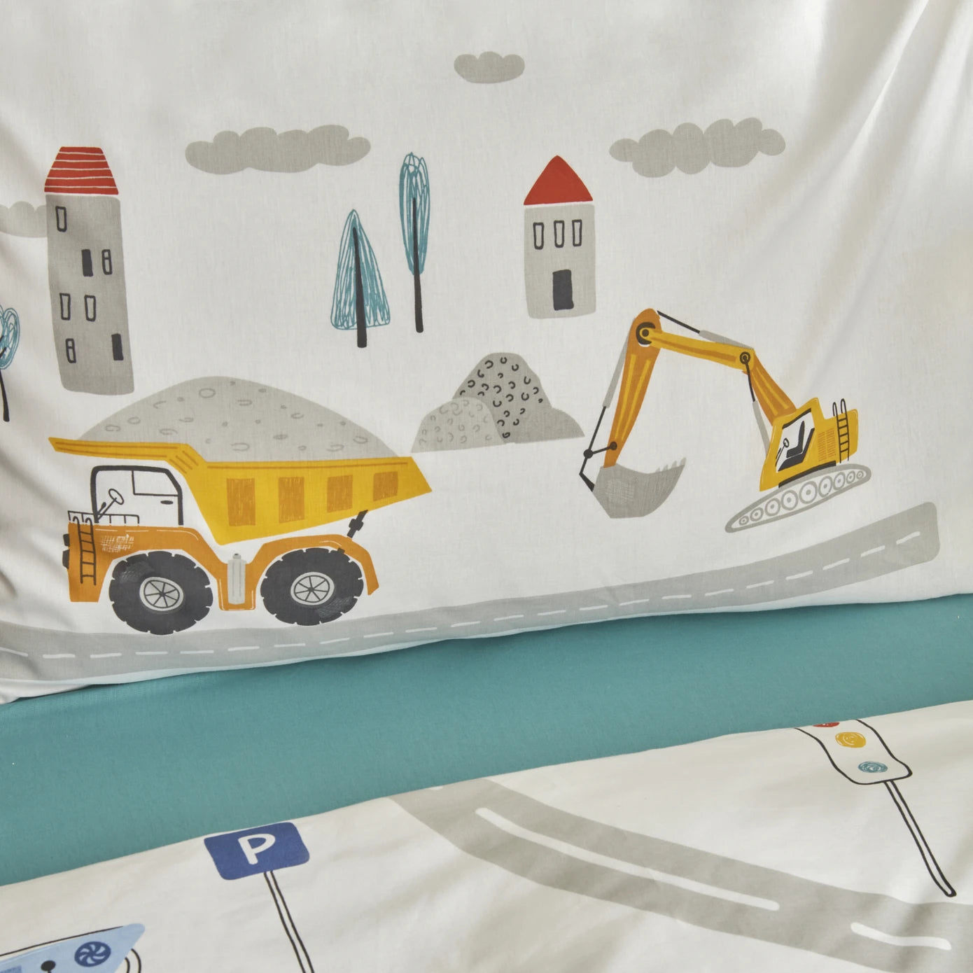 Karaca Home Young Race 100% Cotton Fitted Single Duvet Cover Set 200.22.14.0123 - Bedding - ebarza Furniture UAE | Shop Modern Furniture in Abu Dhabi & Dubai - مفروشات ايبازرا في الامارات | تسوق اثاث عصري وديكورات مميزة في دبي وابوظبي