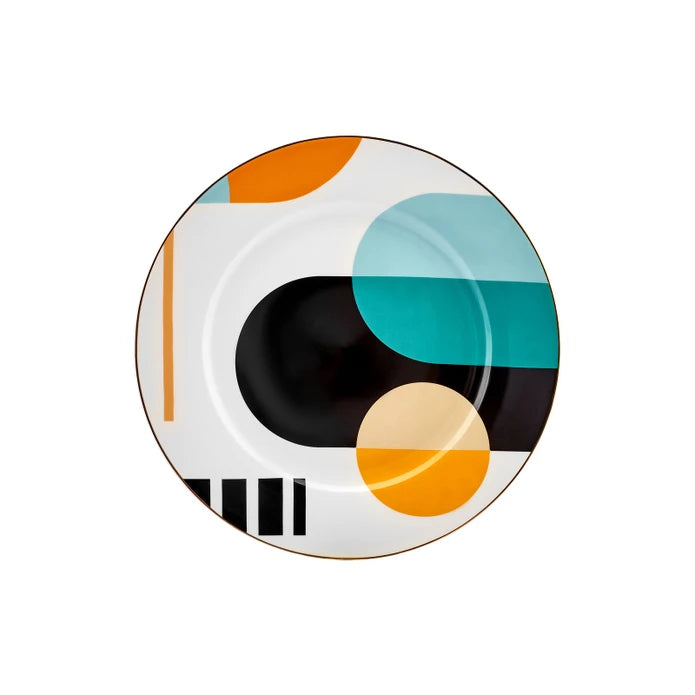 Karaca Puzzle Cake Set for 6 Persons 19 cm 153.03.05.0093 - Cake Sets - ebarza Furniture UAE | Shop Modern Furniture in Abu Dhabi & Dubai - مفروشات ايبازرا في الامارات | تسوق اثاث عصري وديكورات مميزة في دبي وابوظبي