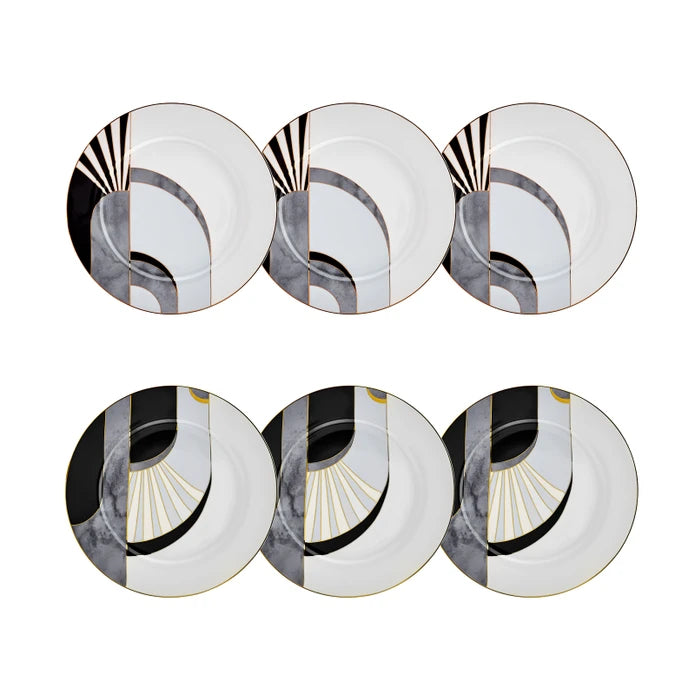 Karaca Waldo Cake Set for 6 Persons 19 cm 153.03.05.0092 - Cake Sets - ebarza Furniture UAE | Shop Modern Furniture in Abu Dhabi & Dubai - مفروشات ايبازرا في الامارات | تسوق اثاث عصري وديكورات مميزة في دبي وابوظبي