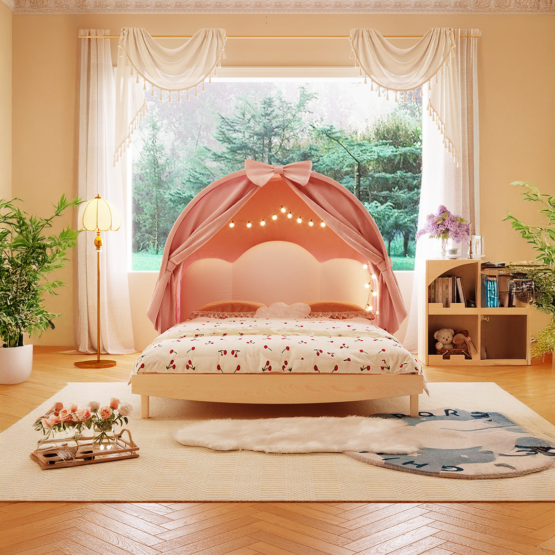 Pre-order 35 Days Delivery Stella Canopy Kid Bed E2311F
