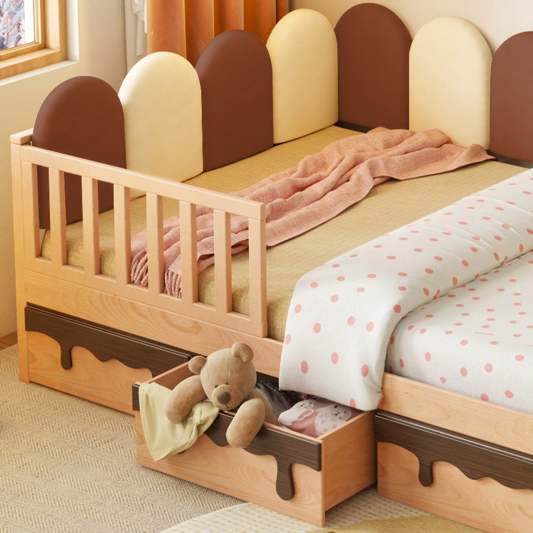 Pre-order 35 Days Delivery Neapolitan Kid Bed With drawers E2221F