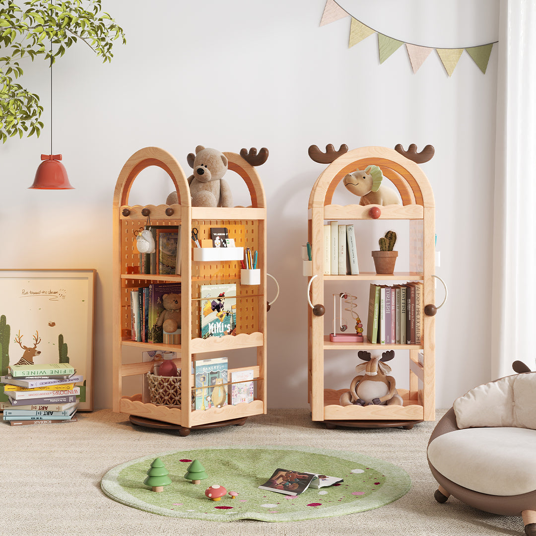 Pre-order 35 Days Delivery Reindeer Kid's book case E2304G