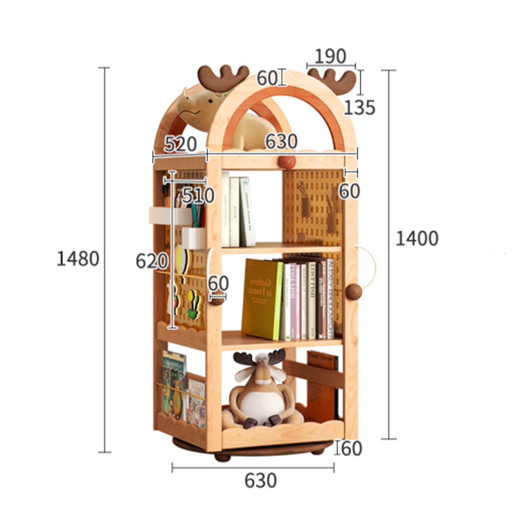 Pre-order 35 Days Delivery Reindeer Kid's book case E2304G