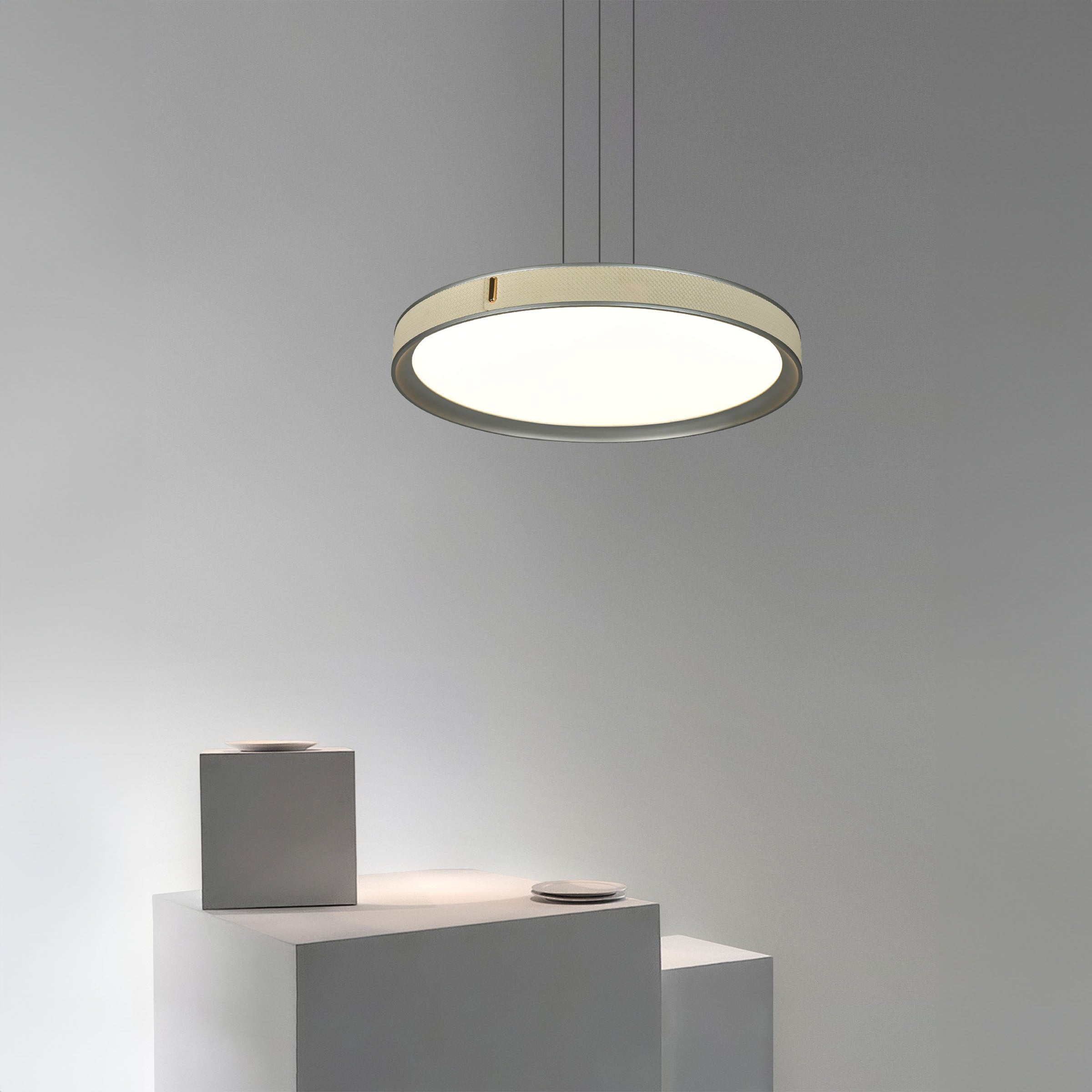 Cosmic Ring Pendant Lamp MK6113PC-001-02 - Pendant Lamps | مصباح معلق الدائري الكوني - ebarza Furniture UAE | Shop Modern Furniture in Abu Dhabi & Dubai - مفروشات ايبازرا في الامارات | تسوق اثاث عصري وديكورات مميزة في دبي وابوظبي