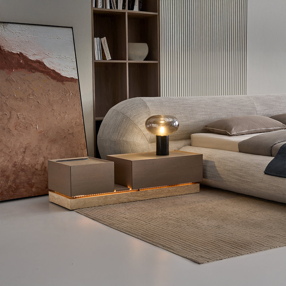 Laisi Long Bedside Table - DB-01-NS A STYLE - Bedside Tables - ebarza Furniture UAE | Shop Modern Furniture in Abu Dhabi & Dubai - مفروشات ايبازرا في الامارات | تسوق اثاث عصري وديكورات مميزة في دبي وابوظبي