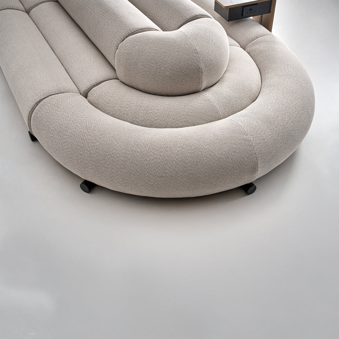 Laisi 2-Seater Module With 2/3 Full Back - SF238-B - Sofas - ebarza Furniture UAE | Shop Modern Furniture in Abu Dhabi & Dubai - مفروشات ايبازرا في الامارات | تسوق اثاث عصري وديكورات مميزة في دبي وابوظبي