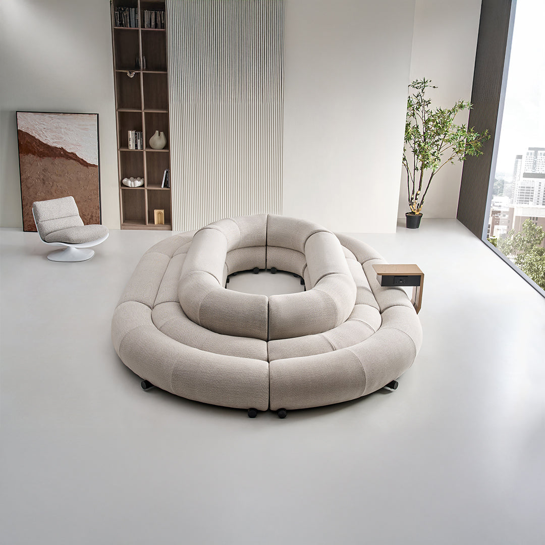 Laisi 90 Degree Corner Module With Long Back - SF238-C - Sofas - ebarza Furniture UAE | Shop Modern Furniture in Abu Dhabi & Dubai - مفروشات ايبازرا في الامارات | تسوق اثاث عصري وديكورات مميزة في دبي وابوظبي