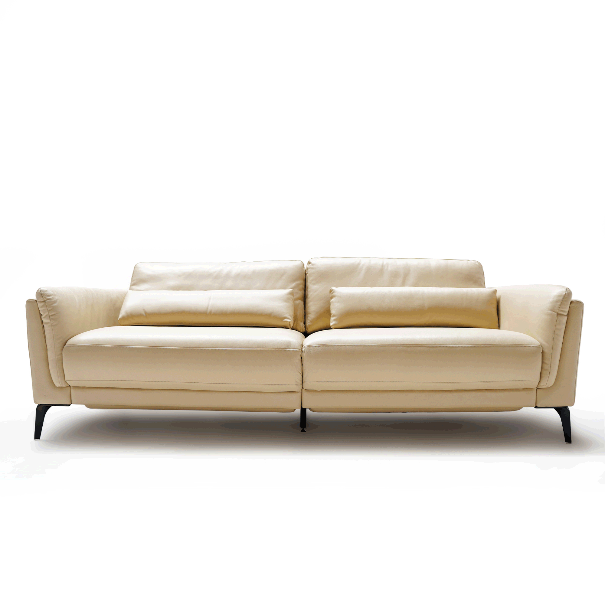 3 Seater Sofa with Legs Relaxing Mechanism CS-HJ2021h -  Sofas - ebarza Furniture UAE | Shop Modern Furniture in Abu Dhabi & Dubai - مفروشات ايبازرا في الامارات | تسوق اثاث عصري وديكورات مميزة في دبي وابوظبي