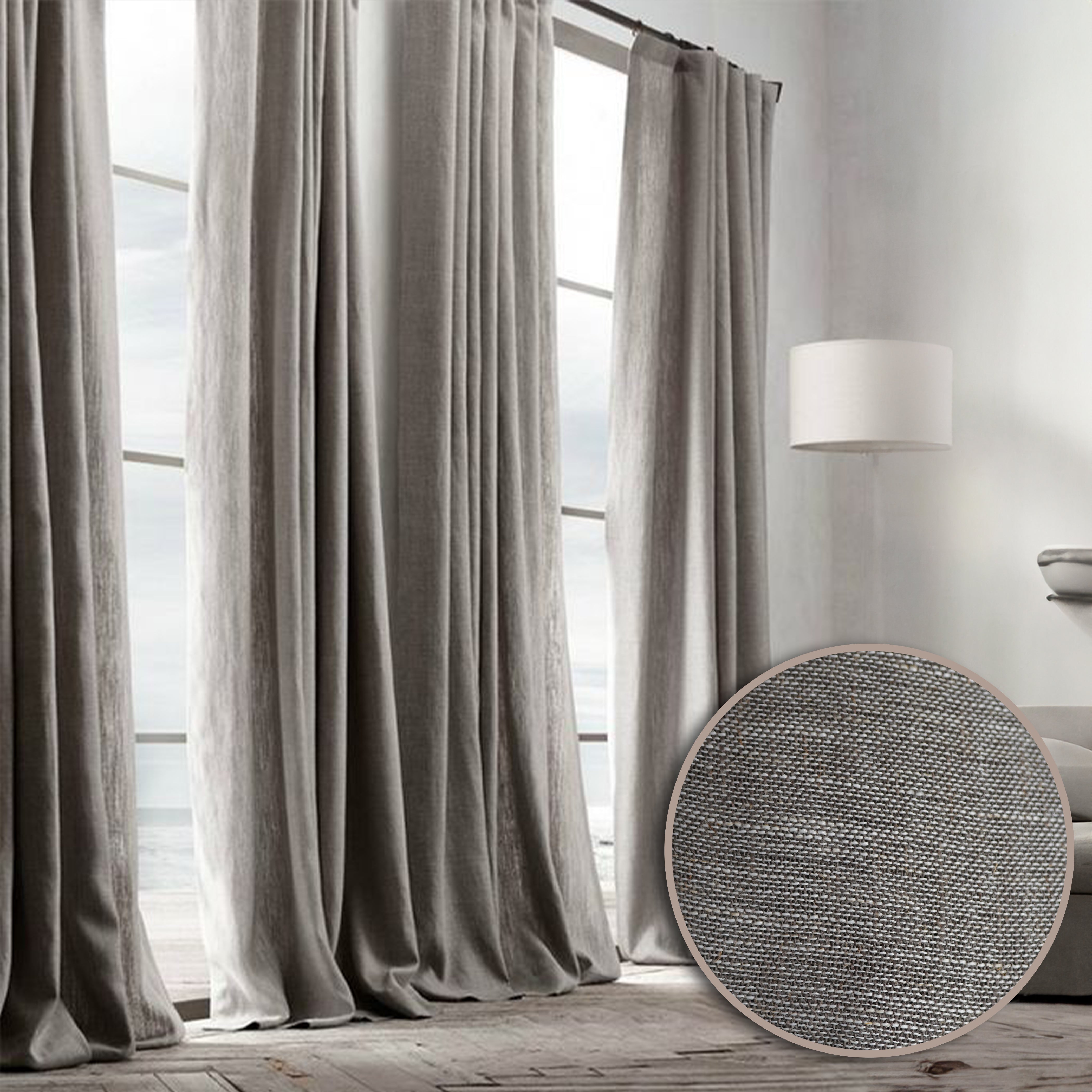 Elegant AROSA Window Curtain Fabric QX137 AROSA - Curtains & Drapes - ebarza Furniture UAE | Shop Modern Furniture in Abu Dhabi & Dubai - مفروشات ايبازرا في الامارات | تسوق اثاث عصري وديكورات مميزة في دبي وابوظبي