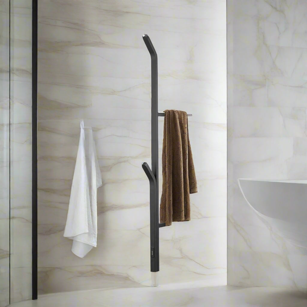 Towel Warmer & Dryer Lifty Hanger - E2207C-T - Hangers - ebarza Furniture UAE | Shop Modern Furniture in Abu Dhabi & Dubai - مفروشات ايبازرا في الامارات | تسوق اثاث عصري وديكورات مميزة في دبي وابوظبي