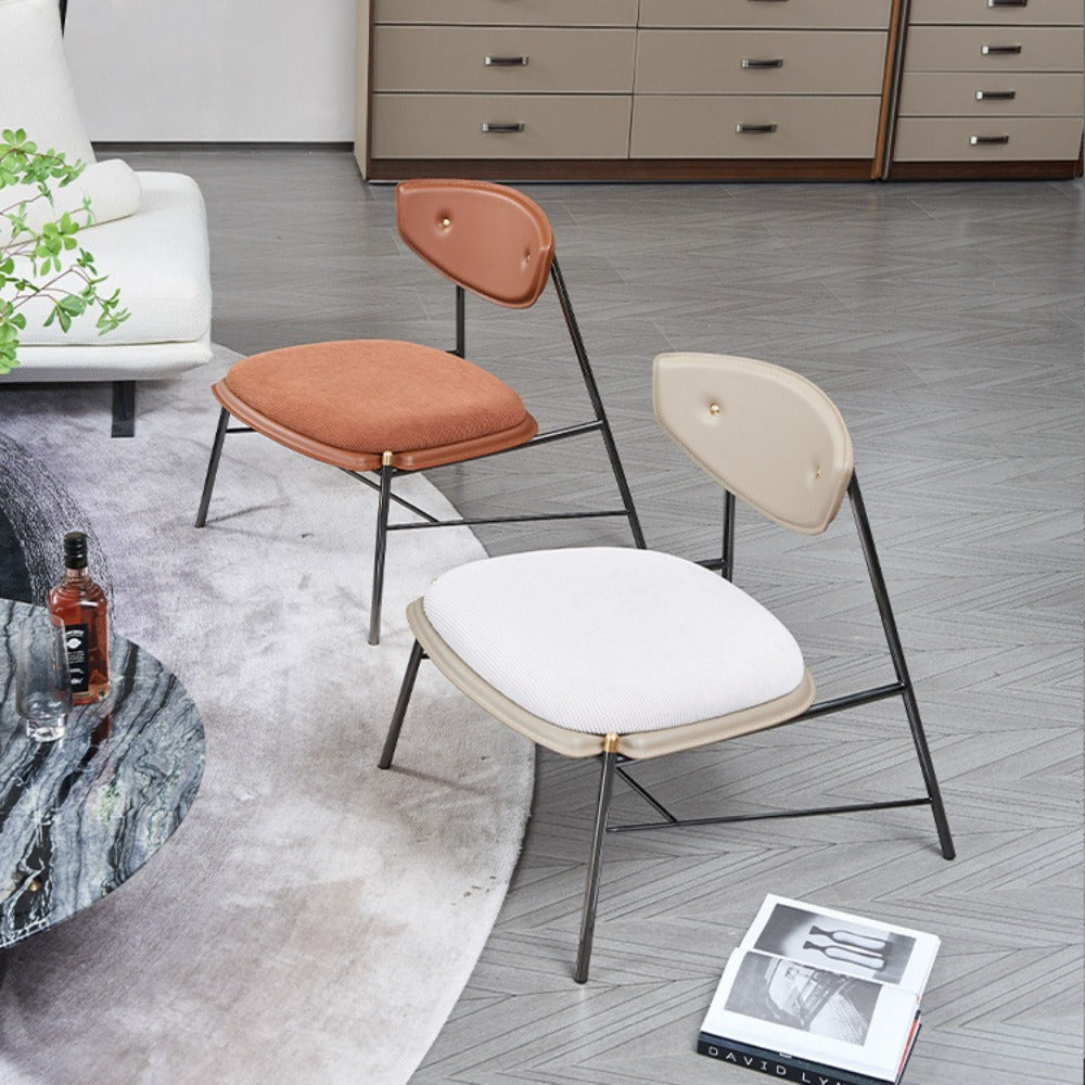 Lounge Chair MLL- A100-Brown - Lounge Chairs - ebarza Furniture UAE | Shop Modern Furniture in Abu Dhabi & Dubai - مفروشات ايبازرا في الامارات | تسوق اثاث عصري وديكورات مميزة في دبي وابوظبي