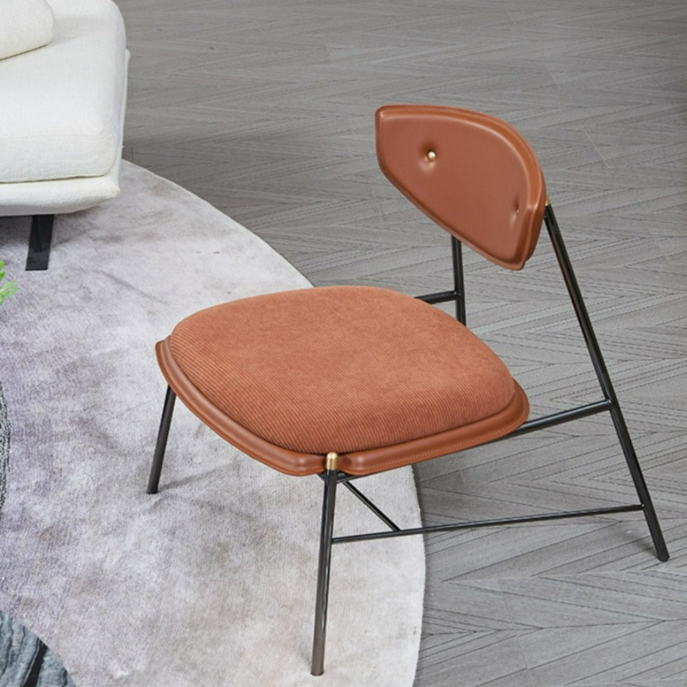 Lounge Chair MLL- A100-Brown - Lounge Chairs - ebarza Furniture UAE | Shop Modern Furniture in Abu Dhabi & Dubai - مفروشات ايبازرا في الامارات | تسوق اثاث عصري وديكورات مميزة في دبي وابوظبي