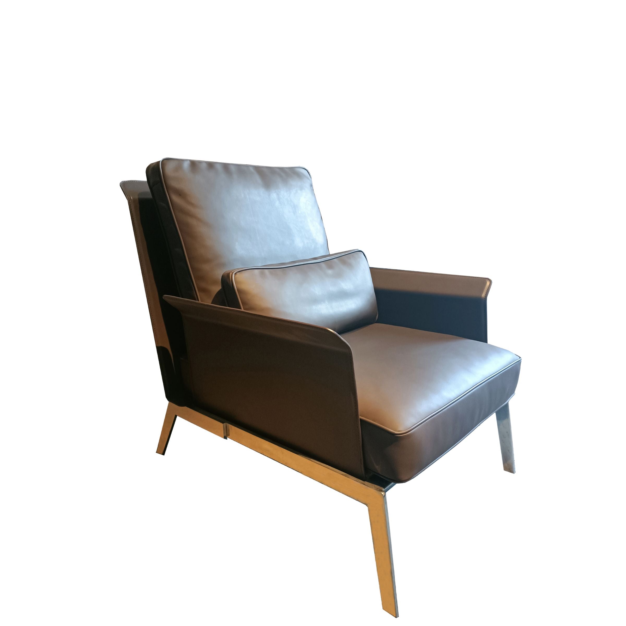 Lounge chair LC069 - Lounge Chairs - ebarza Furniture UAE | Shop Modern Furniture in Abu Dhabi & Dubai - مفروشات ايبازرا في الامارات | تسوق اثاث عصري وديكورات مميزة في دبي وابوظبي