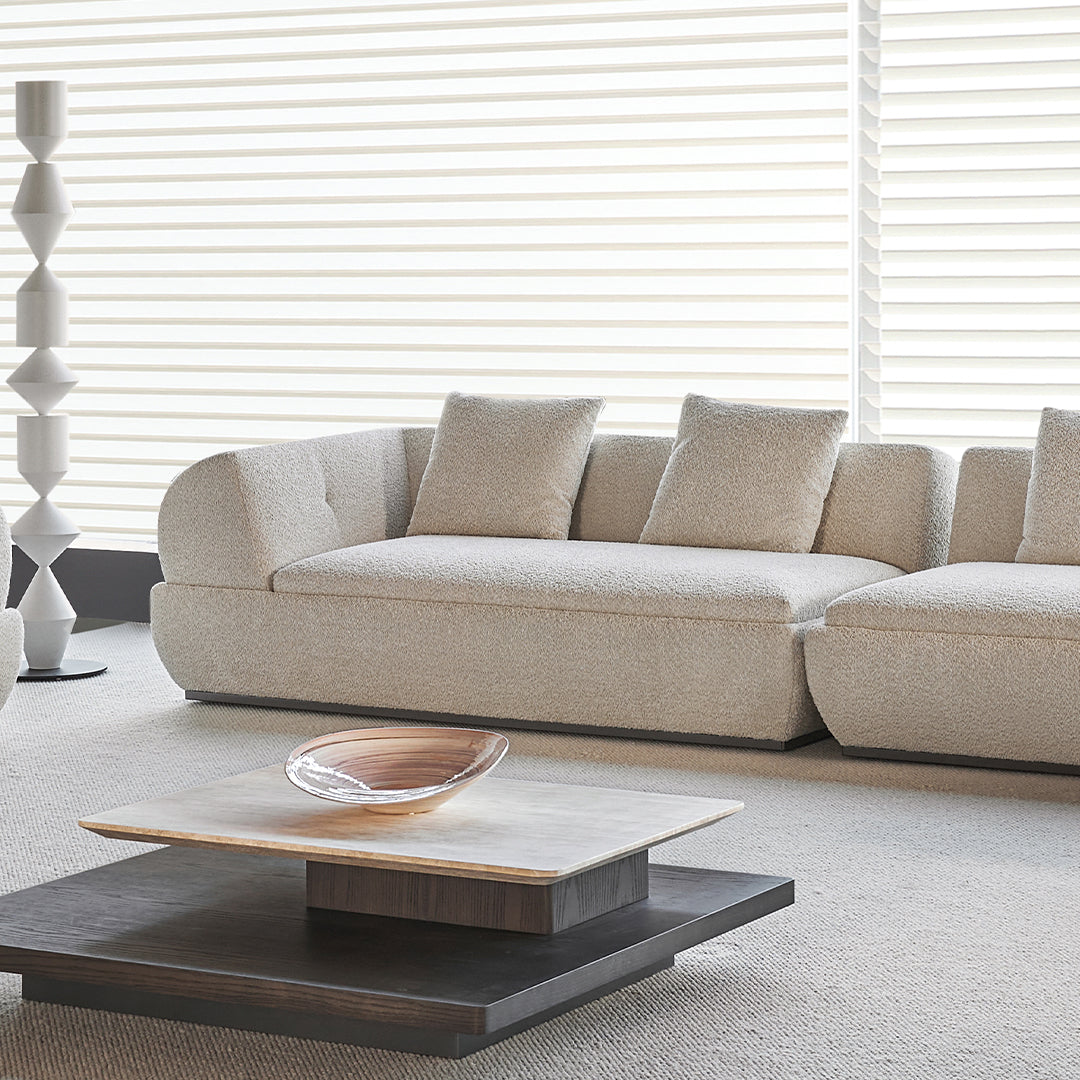 Lylia 2-Seater Module with Left Arm - MSTV-S013-A3 -  Sofas - ebarza Furniture UAE | Shop Modern Furniture in Abu Dhabi & Dubai - مفروشات ايبازرا في الامارات | تسوق اثاث عصري وديكورات مميزة في دبي وابوظبي